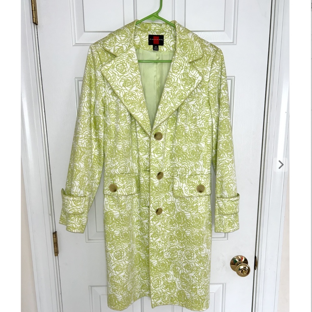 Gallery cotton trench coat XS
